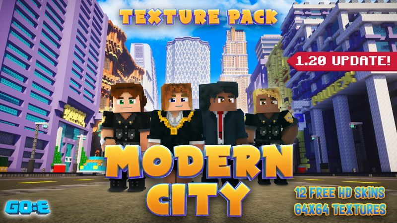 Modern City Texture Pack on the Minecraft Marketplace by GoE-Craft