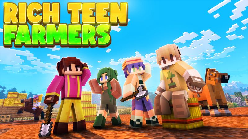 Rich Teen Farmers on the Minecraft Marketplace by Giggle Block Studios