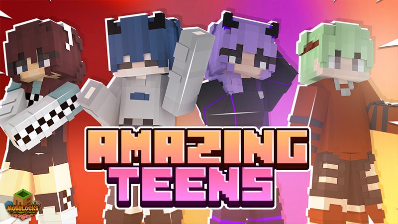 Amazing Teens on the Minecraft Marketplace by MobBlocks Amazing Teens on the Minecraft Marketplace by MobBlocks