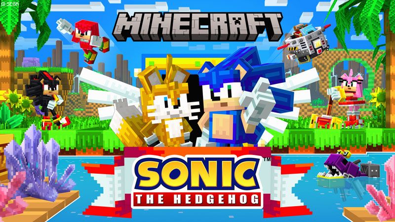 Sonic the Hedgehog on the Minecraft Marketplace by Gamemode One
