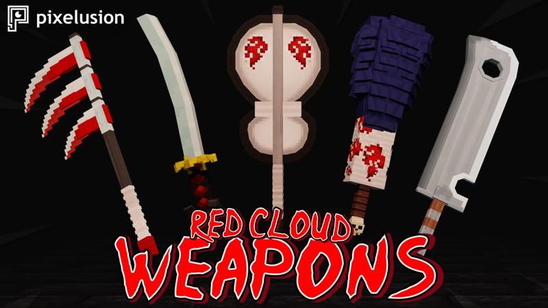 Red Cloud Weapons on the Minecraft Marketplace by Pixelusion