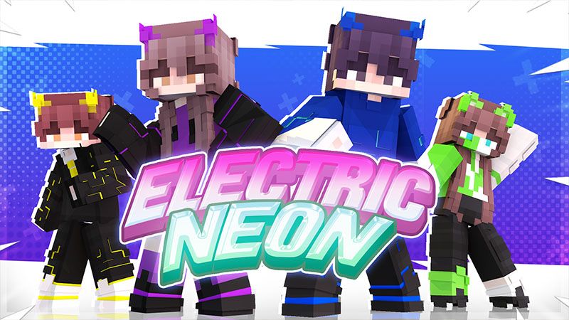 Electric Neon on the Minecraft Marketplace by Mine-North Electric Neon on the Minecraft Marketplace by Mine-North