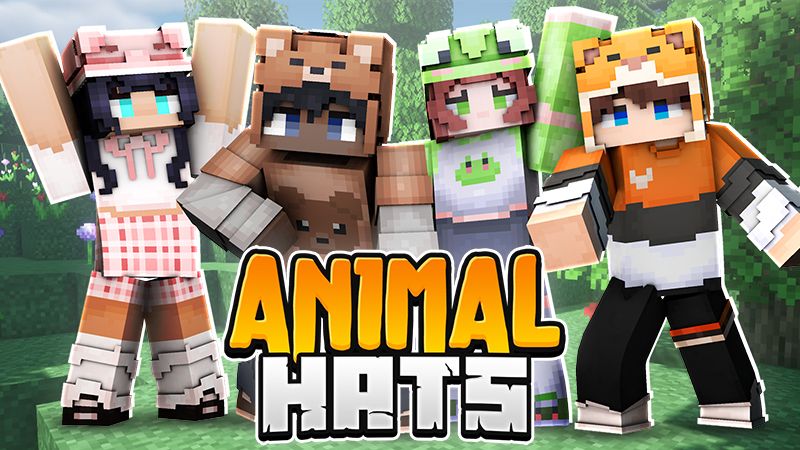 Animal Hats on the Minecraft Marketplace by Blu Shutter Bug