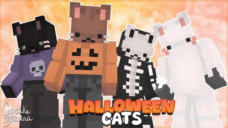 Halloween Cats Skin Pack