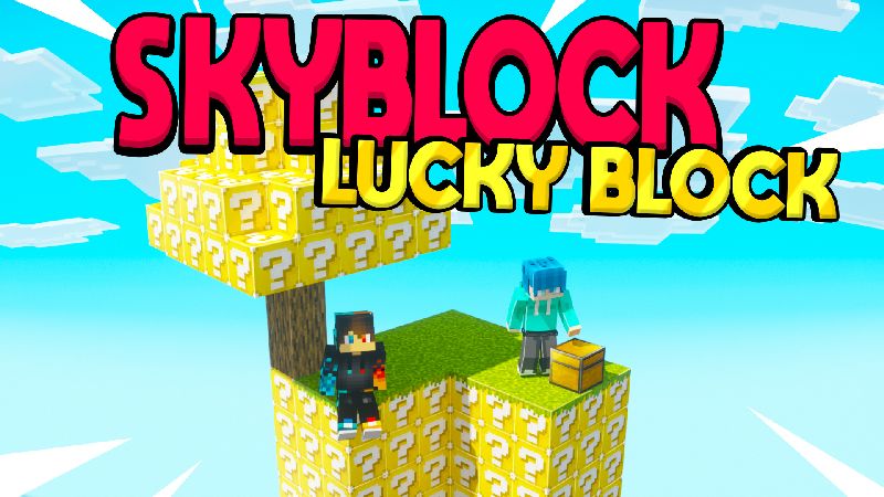 SKYBLOCK LUCKY BLOCK on the Minecraft Marketplace by Chunklabs SKYBLOCK LUCKY BLOCK on the Minecraft Marketplace by Chunklabs