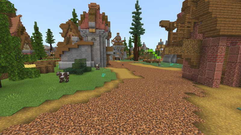 Medieval Village by ThunderAy