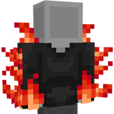 Big Fire Hoodie Red on the Minecraft Marketplace by HorizonBlocks