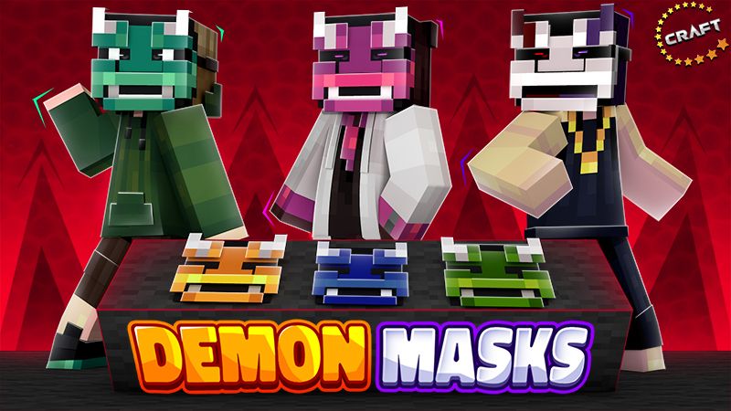 Demon Masks on the Minecraft Marketplace by The Craft Stars