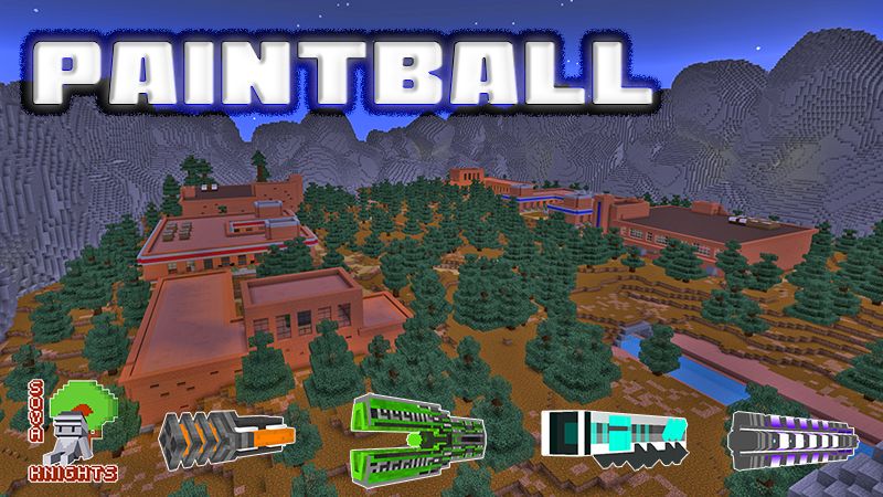 Paintball on the Minecraft Marketplace by Sova Knights