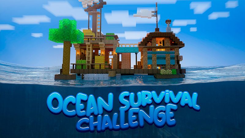 Ocean Survival Challenge on the Minecraft Marketplace by Dalibu Studios