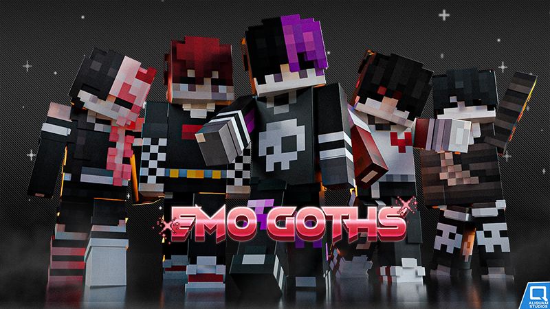 Emo Goths on the Minecraft Marketplace by Aliquam Studios Emo Goths on the Minecraft Marketplace by Aliquam Studios