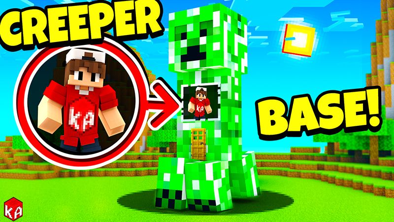 Secret Creeper Base Secret Creeper Base
