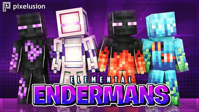 Elemental Endermans on the Minecraft Marketplace by Pixelusion