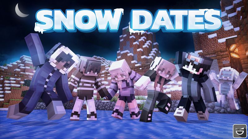 Snow Dates on the Minecraft Marketplace by Giggle Block Studios Snow Dates on the Minecraft Marketplace by Giggle Block Studios