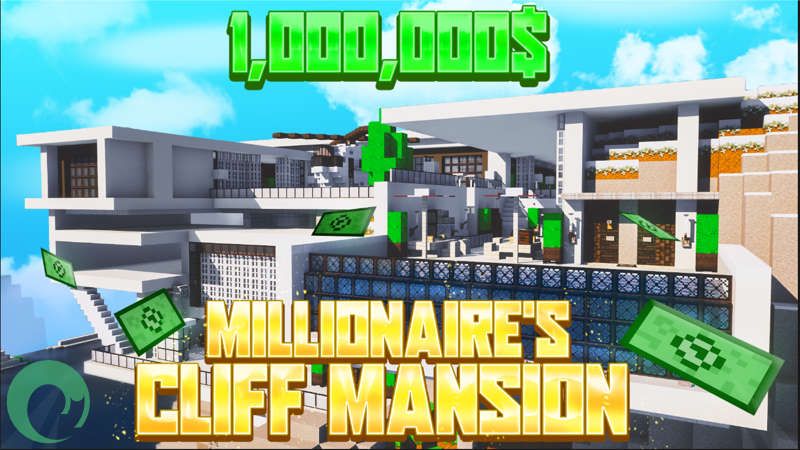 Millionaires Cliff Mansion on the Minecraft Marketplace by RareLoot Millionaires Cliff Mansion on the Minecraft Marketplace by RareLoot