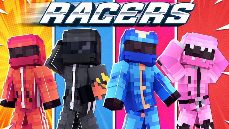 Racers on the Minecraft Marketplace by Dig Down Studios Racers on the Minecraft Marketplace by Dig Down Studios