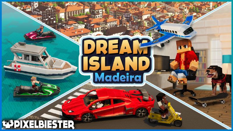 Dream Island  Madeira on the Minecraft Marketplace by Pixelbiester