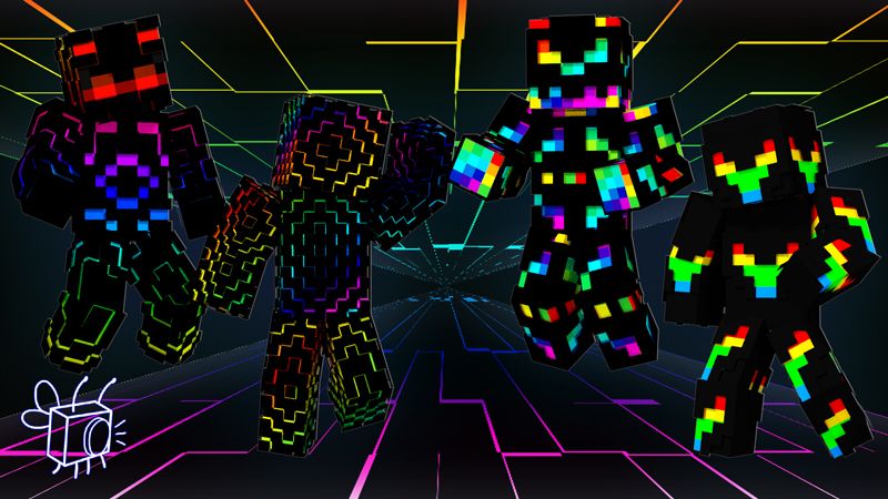 Techno Colors on the Minecraft Marketplace by Blu Shutter Bug Techno Colors on the Minecraft Marketplace by Blu Shutter Bug