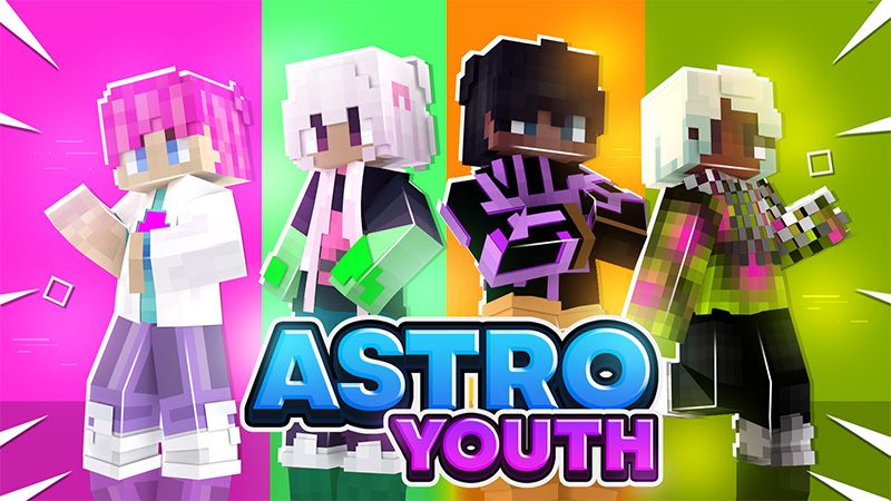 Astro Youth on the Minecraft Marketplace by AquaStudio Astro Youth on the Minecraft Marketplace by AquaStudio