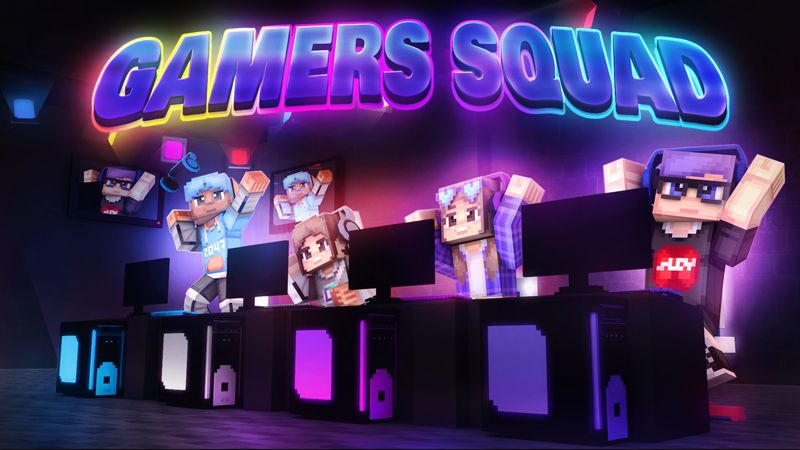 Gamers Squad on the Minecraft Marketplace by Dark Lab Creations Gamers Squad on the Minecraft Marketplace by Dark Lab Creations