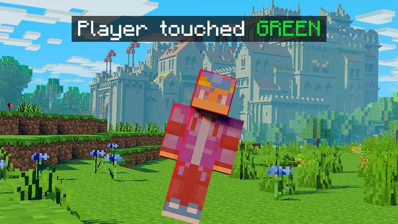 Dont touch the color green on the Minecraft Marketplace by Mine-North Dont touch the color green on the Minecraft Marketplace by Mine-North