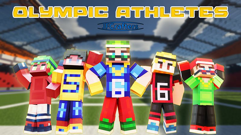 Olympic Athletes on the Minecraft Marketplace by JFCrafters Olympic Athletes on the Minecraft Marketplace by JFCrafters