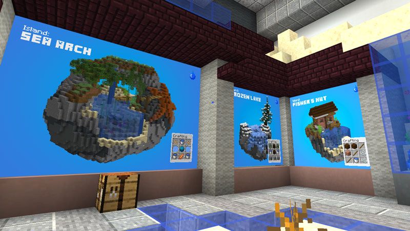 Craftable Skyblock Islands by Dodo Studios