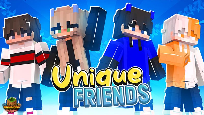 Unique Friends on the Minecraft Marketplace by MobBlocks Unique Friends on the Minecraft Marketplace by MobBlocks