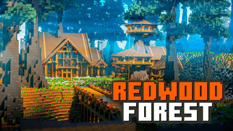 Redwood Forest on the Minecraft Marketplace by CrackedCubes Redwood Forest on the Minecraft Marketplace by CrackedCubes