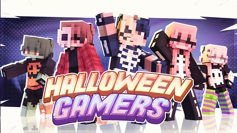 Halloween Gamers on the Minecraft Marketplace by Mine-North