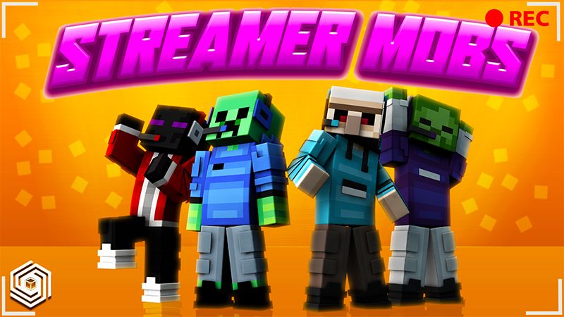 Streamer Mobs on the Minecraft Marketplace by UnderBlocks Studios Streamer Mobs on the Minecraft Marketplace by UnderBlocks Studios