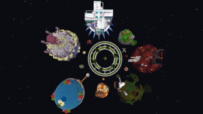 Skyblock Sci-Fi by The Craft Stars