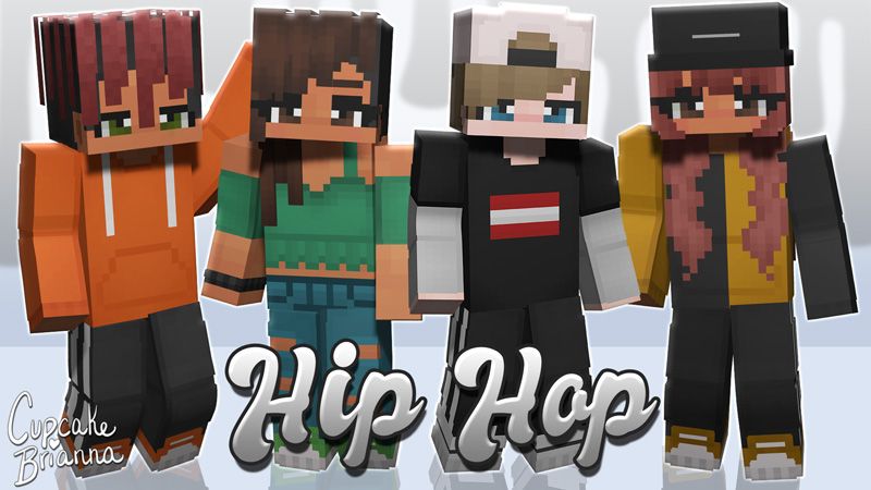 Hip Hop HD Skin Pack by CupcakeBrianna (Minecraft Skin Pack