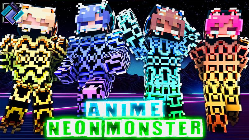Anime Neon Monster on the Minecraft Marketplace by PixelOneUp