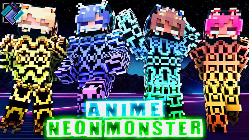 Anime Neon Monster