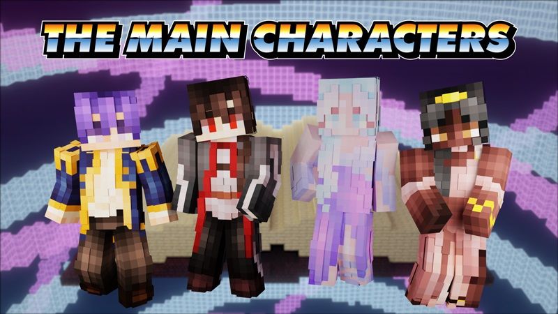The Main Characters on the Minecraft Marketplace by CubeCraft Games The Main Characters on the Minecraft Marketplace by CubeCraft Games