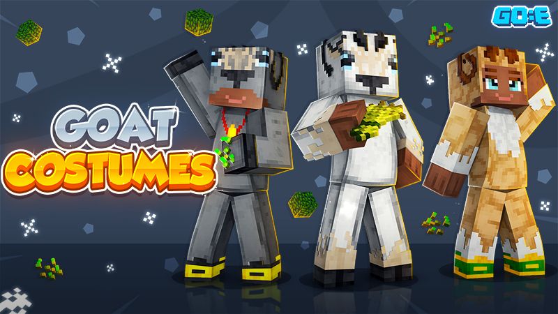 Goat Costumes on the Minecraft Marketplace by GoE-Craft Goat Costumes on the Minecraft Marketplace by GoE-Craft