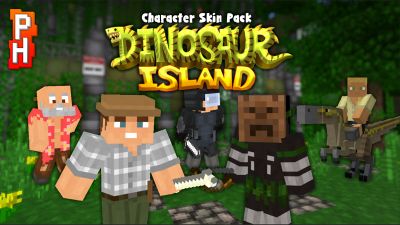 Dinosaur Island Characters on the Minecraft Marketplace by PixelHeads