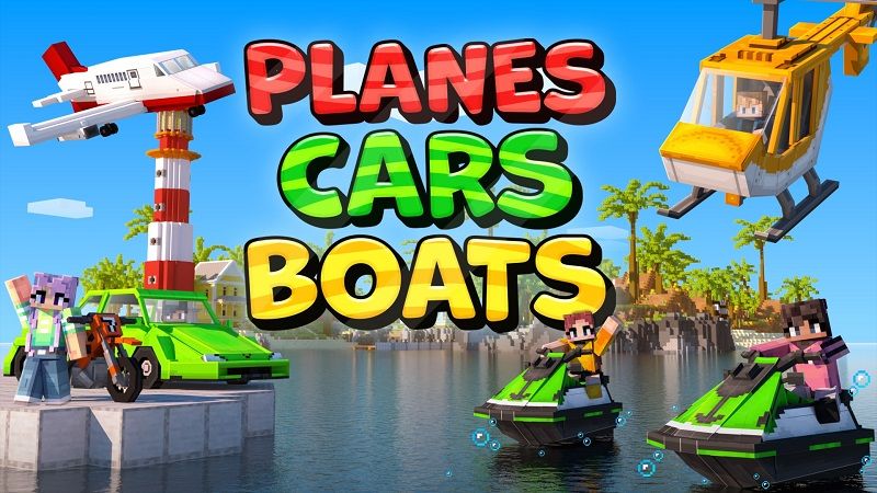 Planes Cars Boats on the Minecraft Marketplace by BBB Studios Planes Cars Boats on the Minecraft Marketplace by BBB Studios