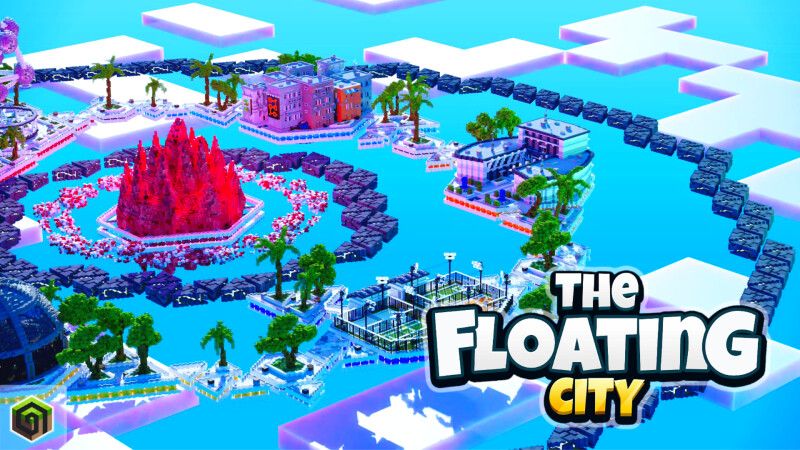The Floating City on the Minecraft Marketplace by CrackedCubes The Floating City on the Minecraft Marketplace by CrackedCubes