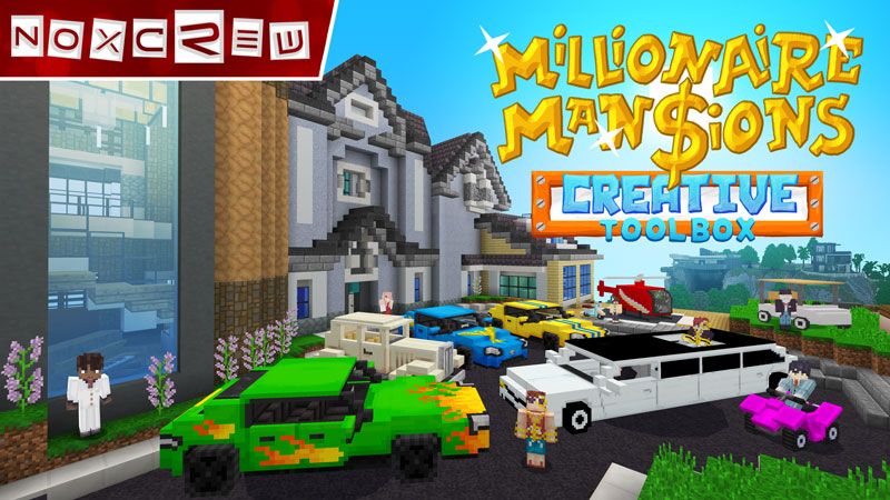Millionaire Mansions on the Minecraft Marketplace by Noxcrew Millionaire Mansions on the Minecraft Marketplace by Noxcrew