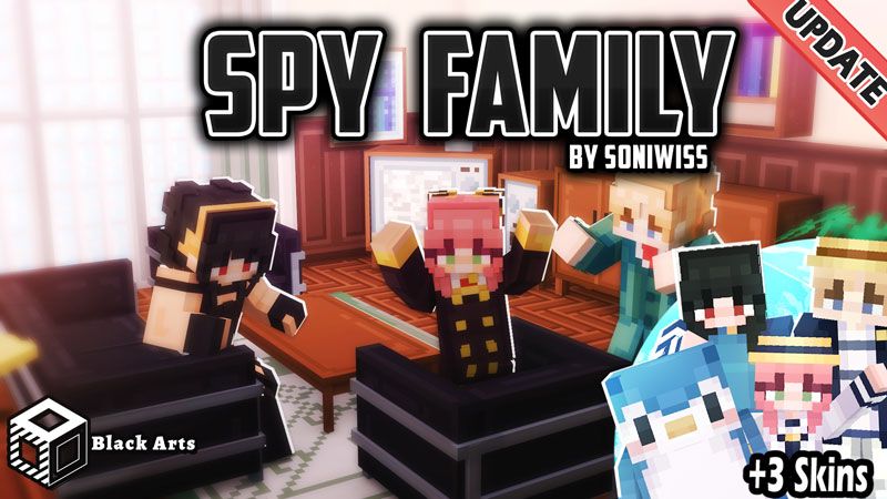 Spy Family on the Minecraft Marketplace by Black Arts Studios Spy Family on the Minecraft Marketplace by Black Arts Studios