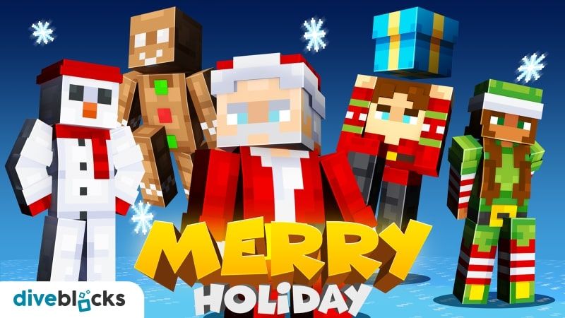 Merry Holiday on the Minecraft Marketplace by Diveblocks Merry Holiday on the Minecraft Marketplace by Diveblocks
