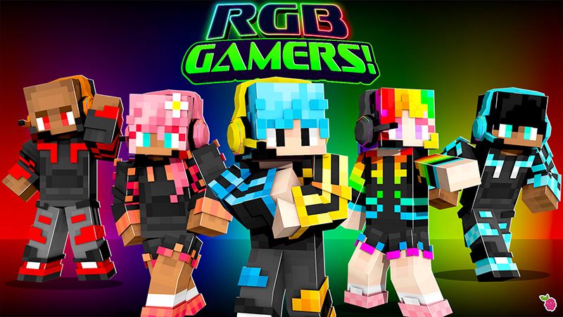 RGB Gamers on the Minecraft Marketplace by Razzleberries