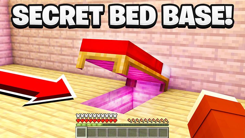 Secret Bed Base on the Minecraft Marketplace by KA Studios Secret Bed Base on the Minecraft Marketplace by KA Studios