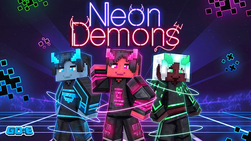 Neon Demons on the Minecraft Marketplace by GoE-Craft