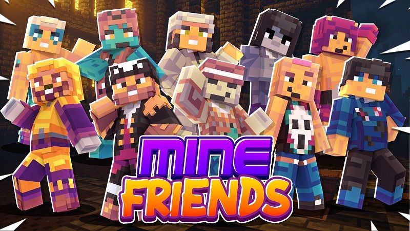 Mine Friends on the Minecraft Marketplace by 100Media Mine Friends on the Minecraft Marketplace by 100Media