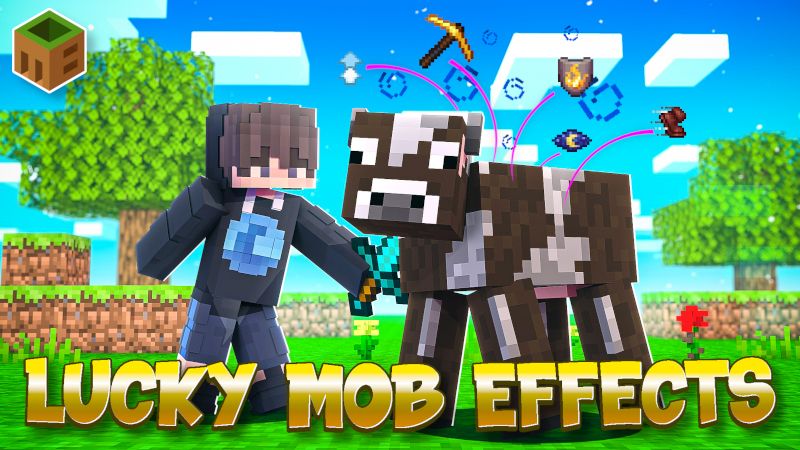 Lucky Mob Effects on the Minecraft Marketplace by MobBlocks Lucky Mob Effects on the Minecraft Marketplace by MobBlocks