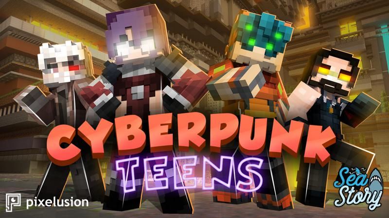 Cyberpunk Teens by Pixelusion (Minecraft Skin Pack) - Minecraft ...