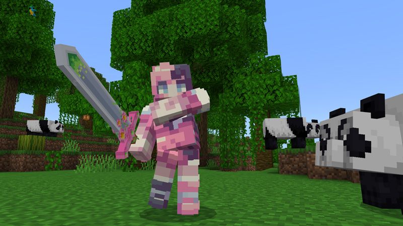 Pink Weapons by CubeCraft Games